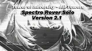 Wuthering Waves: Spectro Rover Solo | Tower of Adversity Clear - Resonant, Echoing and Hazard