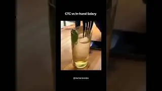 CTC vs In-hand Salary #memes #corporatelife