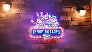 Five Nights at Freddy's LED Sign &ndash; Christmas Edition | Ultimate Gamer Room Light Gift Idea