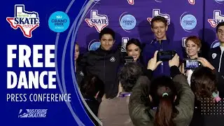 Free Dance Press Conference | 2023 ISU Humana Skate America