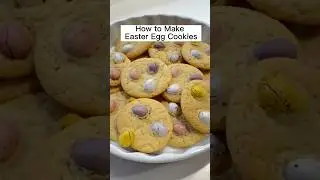 Easter Egg Cookies Recipe #shorts