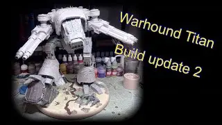 Nurgle Warhound Titan build update 2, the beast is complete! Ish…