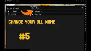 Change Your Own Charms Menu DLL Name ||  KRISHU X CHEATS