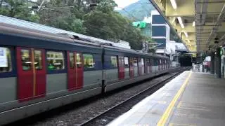 [HD] MTR East Rail Line: SP-1900 Train Departure & MLR Train Arrival