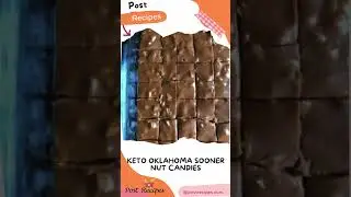 KETO OKLAHOMA SOONER NUT CANDIES