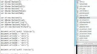 JS 4U 25: The Boolean Object