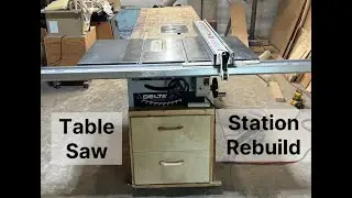 Table Saw Station Rebuild