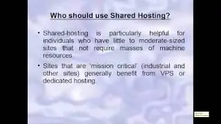 Cost Effective Shared Web Hosting