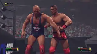 Kurt Angle vs John Cena [WWF SmackDown] [Reimagined] [No Disqualifications] [WWE 2K23]