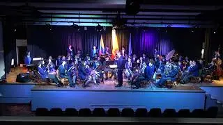 Visita de la banda del colegio San Jorge de Inglaterra