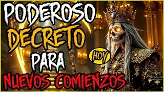 Ritual para nuevos comienzos — Oración a la Santa Muerte (Repite 3 Veces) [Mientras Duermes]