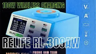Relife RL-309AW Wireless Charger| 100W Charging | Fast Charging | @Gsmprince&nbsp;@relife