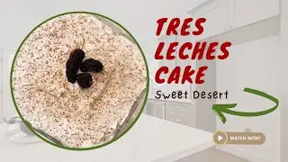 Tres Leches Cake Recipe | Soft & Moist Three Milk Cake