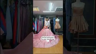 Perfect pink gown for your special day 💍