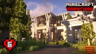 I built the PERFECT Starter House in Minecraft Hardcore