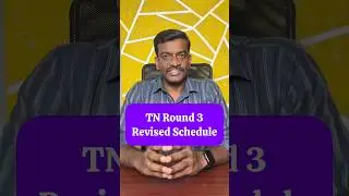 TN Round 3 Revised Schedule - Resignation Extended - Latest Update