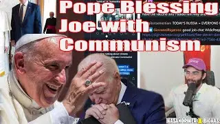 Hasan Reacts to Tweet of the Pope with Joe Biden
