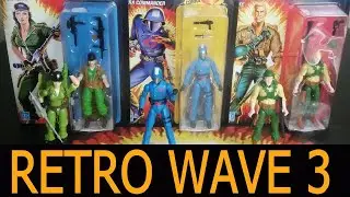RETRO-WED: WAVE 3 GI JOE RETRO COLLECTION WAL-MART EXCLUSIVES