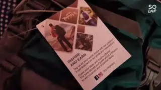 Unboxing Tripole Walker 65 litre rucksack (Grey & sea green)+foldable day pack