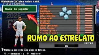 STATES 99 com NOME EDIT&Aacute;VEL (PES FL 2026) RUMO AO ESTRELATO PPSSPP