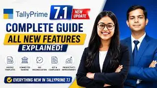 🚨TallyPrime 7.1 Update 2026 – Sabhi New Features Explained (Invoice, GST, Banking & More)