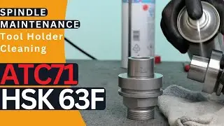HSK 63F Spindle Tool-holder Cleaning Guide by Teknomotor | Daily Maintenance Pro Tips