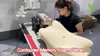 cloud shape pain relief contour orthopedic cervical bed sleep memory foam pillow orthopedic memory