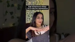 High maintenance things I do to stay low maintenance.#beautytips#skincare #mak#mallu #trending