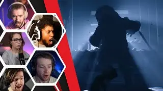 Lets Players Reaction To The Hunter And The First Chase - Little Nightmares 2