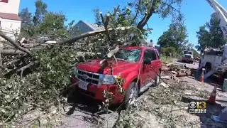 Annapolis Area Reeling From Damage After EF-2 Tornado Touches Down