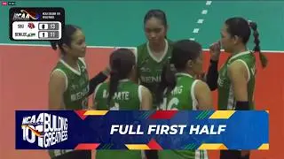 FULL FIRST HALF - San Beda Lady Red Spikers vs Benilde Lady Blazers | NCAA Season 101