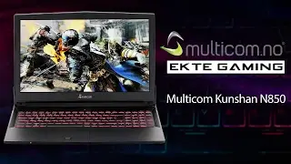 Multicom Kunshan N850 b&aelig;rbar Gaming-PC