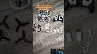 Q9 Drones for Kids - Remote Control Drone - Altitude Hold - 3D Flips - Lighting