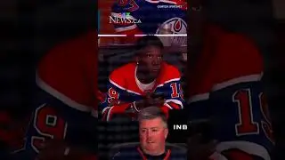 Alphonso Davies at Game 5 at Rogers Place