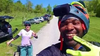 Лучший спуск по горному велосипеду в Коннектикуте? | DOUBLE DOWN & DIRT SESSION в пивоварне Norbrook Farms