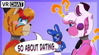 Glamrock Freddy Asks Funtime Freddy For DATING ADVICE! in VRChat