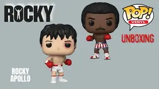 Rocky 45th Anniversary Rocky Balboa And Apollo Creed Funko Pop! Vinyl Boxing