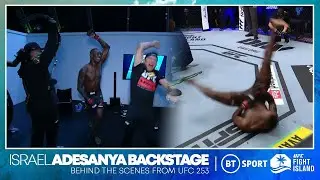 Israel Adesanya legendary walkout dance back at UFC #shorts #trending