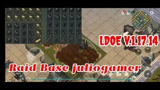LDOE Raid juliogamer | Suicide Trick | Last Day on Earth v.1.17.14