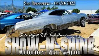 Inland Empire Lowriders cruise in San Bernardino 04/30/2022