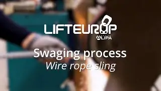 Wire rope sling &ndash; swaging process