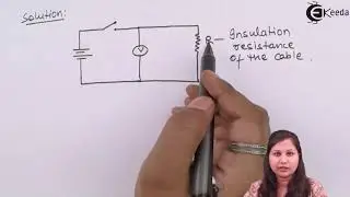 Measurement of High Resistance by Loss of Charge Method problem No 1