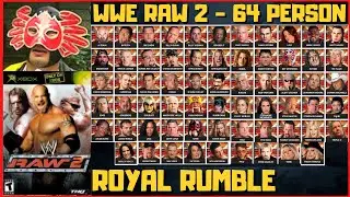 WWE Raw 2 - 64 Person Royal Rumble (Xbox)