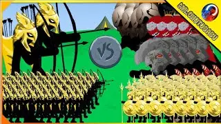 STICK FIGURE 9999 ARMY GOLDEN ARCHIDON VS ALL BOSS - GOLDEN ARCHIDON VS FINAL BOSS INSANE MODE