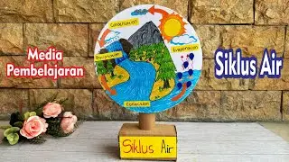 Cara Membuat Media Pembelajaran Siklus Air I Siklus Air I Water Circle School Project