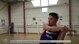 Le r&ecirc;ve am&eacute;ricain d&rsquo;un jeune danseur Lochois  TV Tours - Mathis Joubert