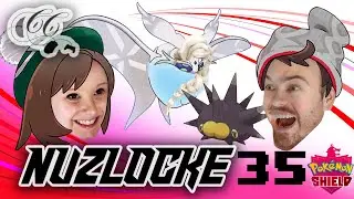 Let it Snow! Couple's Consoling Plays Pokemon Shield BLIND Nuzlocke Part 35