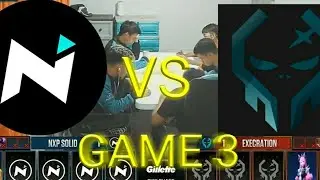NXP SOLID VS EXECRATION [GAME 3] MPL-PH Season 6 Regular Season Week 7 Day 1