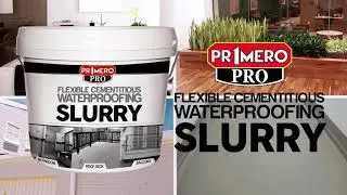 HOW TO USE PRIMERO WATERPROOFING SLURRY?