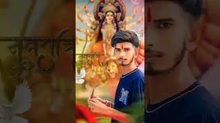 Navratri Photo Editing 2023 || Durga Puja Photo Editing Special | Navaratri Photo |#shorts ##